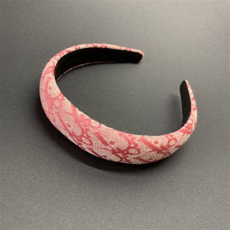 pink dior headband